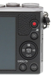 Panasonic GM1 Review -- Rear Buttons